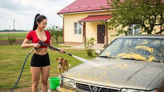 Genius Female CEO Buys Abandoned 1990 Nissan Bluebird U12 Sedan – Will It Start Again?