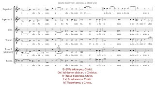 Claudio Monteverdi | Adoramus te, Christe [á 6; Voces8]