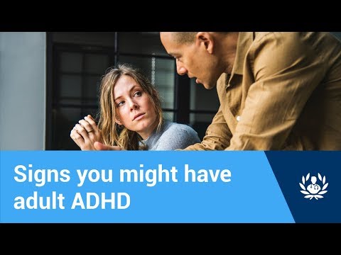 What are the signs you might have adult ADHD