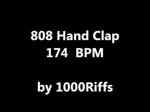 808 Hand Clap : 174 BPM - Beats Per Minute