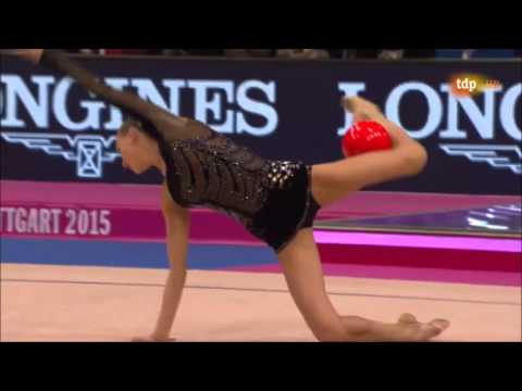 Gana Rizatdinova (UKR). Final Individual. 4ª rotación. Pelota
