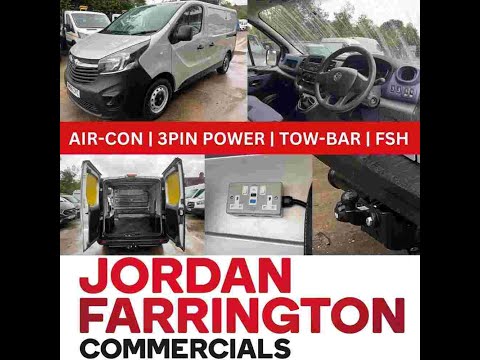 2018 '68 reg' VAUXHALL VIVARO SWB (EURO 6) WORKSHOP VAN WITH AIR-CON - WALK AROUND