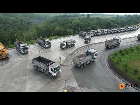 Vozači teške mehanizacije kompanije Srbija Ziđin Majning