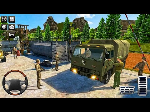 Army Truck Driver Simulator - Offroad Army Transporter Game - Car Games - Android Gameplay
