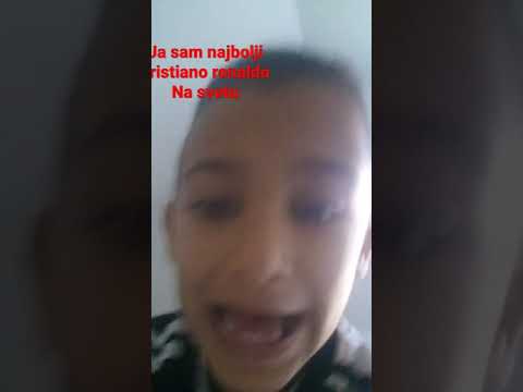 ja sam najbolji cristiano ronaldo na svetu😄😄