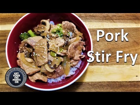 Pork Stir Fry with Teriyaki sauce - Easy Recipes