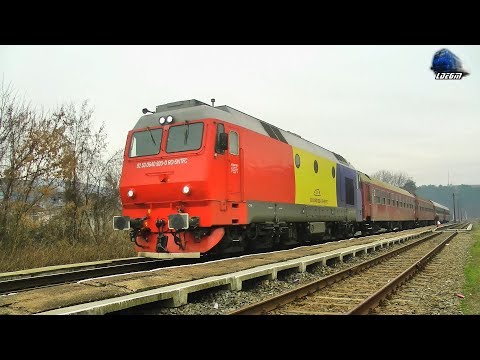 Jimmy Tricolor 64-0920-0 & IR1834 Timișoara Nord-Iași in Gara Bratca Station - 07 December 2018