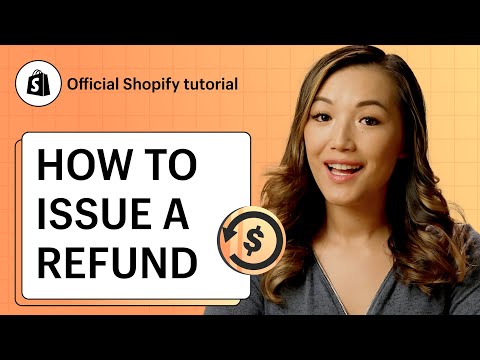How to refund an order on Shopify || Shopify Help Center