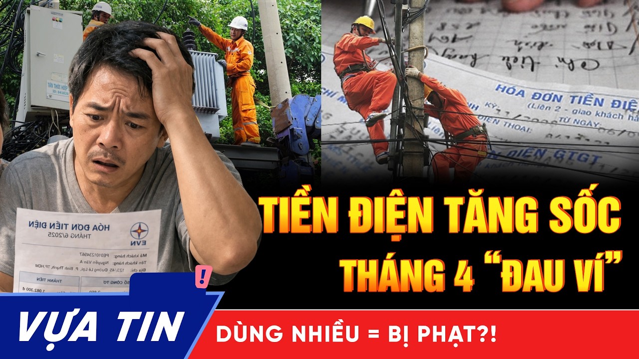 Tiền điện tháng 4 tăng phi mã: Tại sao càng dùng nhiều điện dân càng bị  phạt nặng