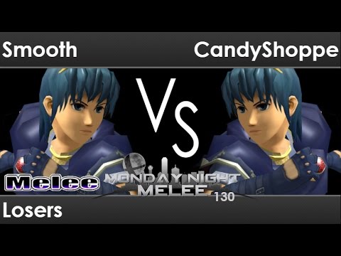 MNM 130 - AWOL | Smooth (Marth) vs CandyShoppe (C Falcon) Losers - Melee