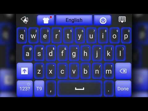 Neon Glow Keyboard Video