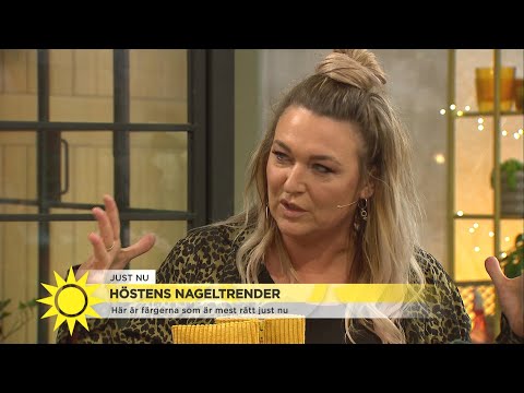 Höstens naglar – Inspireras till vardag och fest - Nyhetsmorgon (TV4)