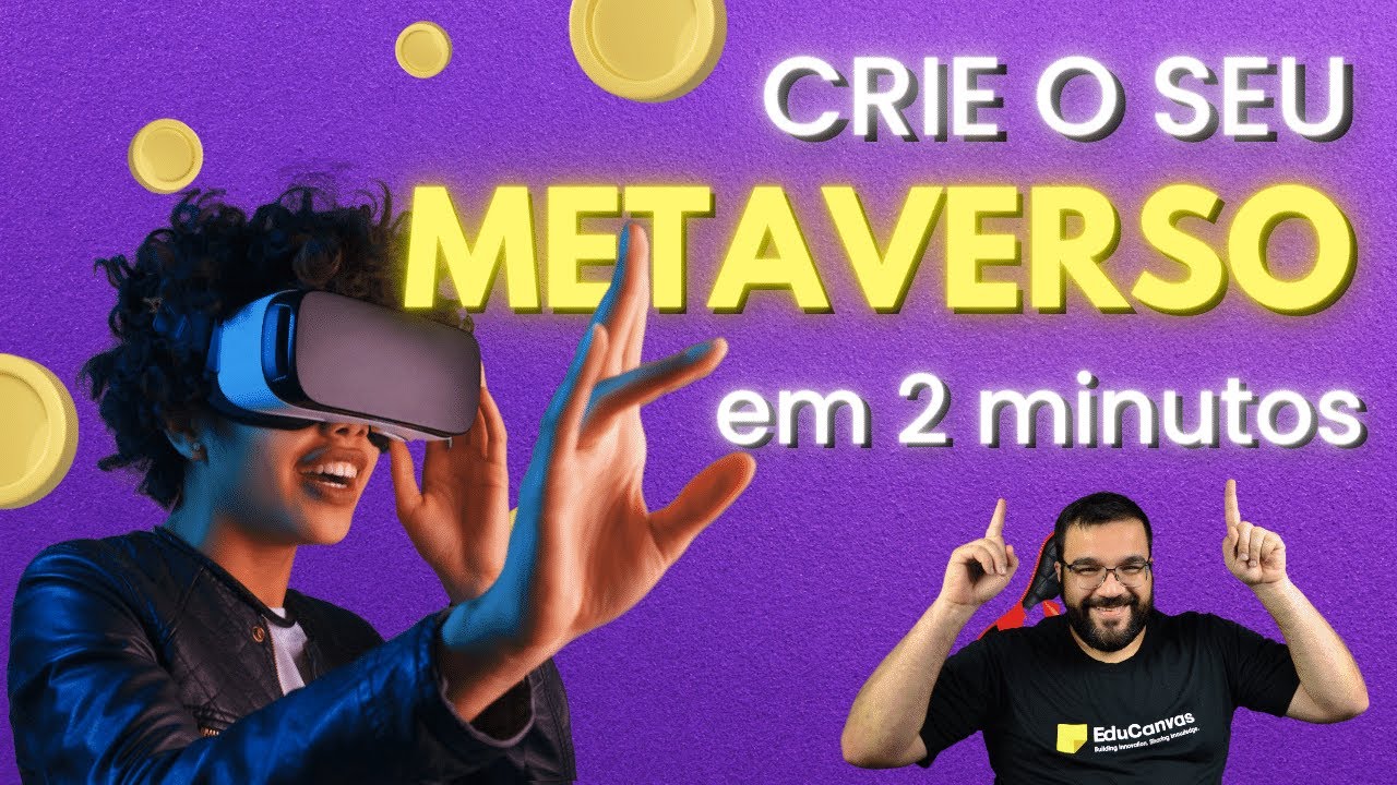 Como entrar no Metaverso em 2 minutos grátis | Tutorial Spatial.io | #metaverso #educação