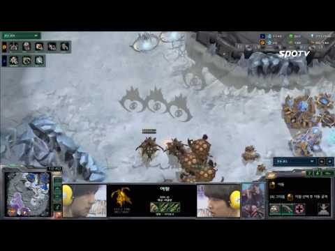 Starcraft 2 JaeDong TBLS vs JYP Masters ZvP Set3 ProLeague The Special Gameplay
