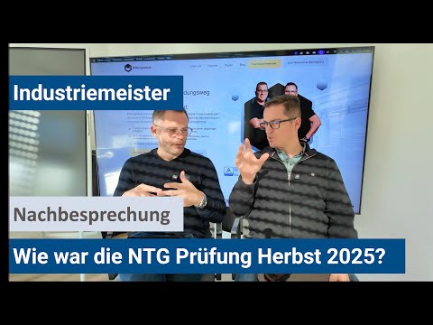 NTG Autumn 2025 Follow-up Meeting | IHK Industrial Master