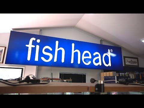 Lure shopping at Fish Head's High-end fishing tackle showroom