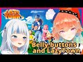 Gura And Kiara Belly Buttons Lazy Town And Guras Greek Name