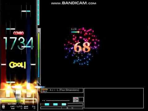 [o2jam] Lv.40 A c i - L [Four Dimensions]