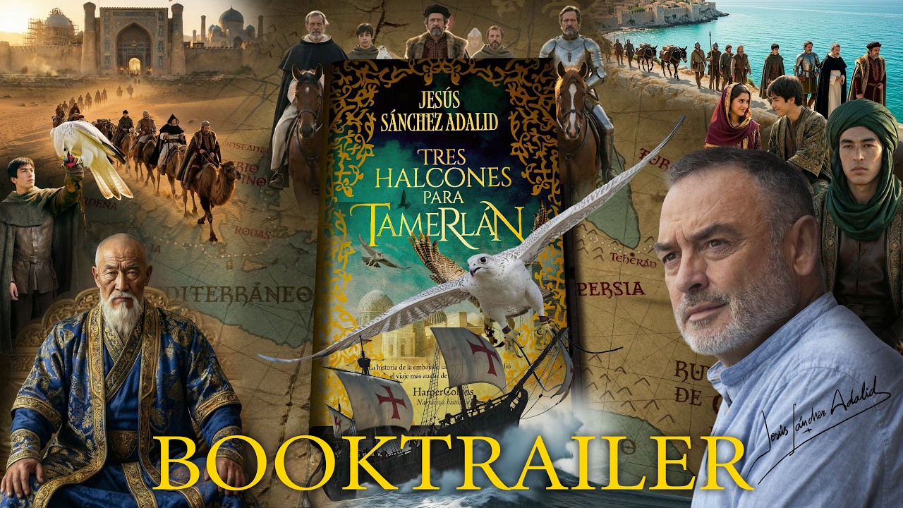 Tres Halcones para Tamerlán (Booktrailer) - Jesús Sánchez Adalid