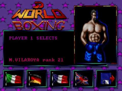 3D World Boxing  HYPERSPIN DOS MICROSOFT EXODOS NOT MINE VIDEOS1992