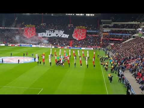 Opkomst spelers PSV-ajax (23-09-2018)