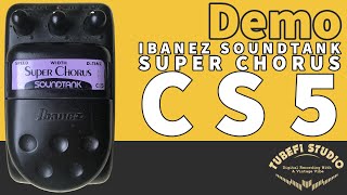 Video thumbnail for Ibanez Soundtank Super Chorus CS5 Pedal Demo by Tony Mullins