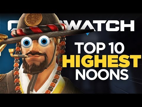 Top 10 "HIGHEST NOONS" McCree Overwatch Moments