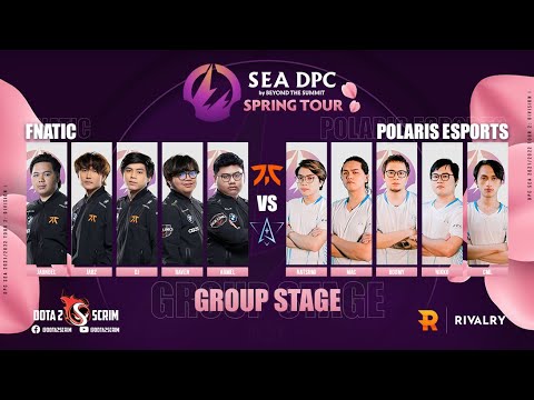 Fnatic vs Polaris Esports - DPC SEA 2021/22 Tour 2: Division I - Group Stage - B03