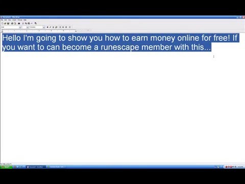 How to earn money online and get runescape membership 4 free