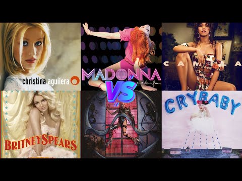 Christina Aguilera vs Circus vs Confessions On a Dancefloor vs Chromatica vs Camila vs Cry Baby