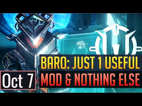 Warframe | BARO KI'TEER: Just 1 or 2 Useful Mods - Oct 7th [READ PINNED]