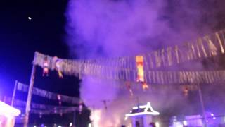 preview picture of video 'Thiroor Pooram Vedikettu 2014- Fireworks at Thiroor Temple festival'