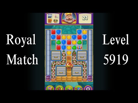 Royal Match Challenge Level 5919