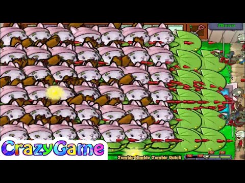 Plants vs Zombies Hack 10,000 Giant Cattail vs Zombies | PopCap Games