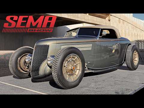 !! EXCLUSIVE !! SEMA 2025 Winner Car - Troy Trepanier 1936 Ford Roadster