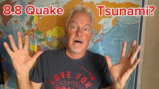 🌊 Shaken at Sea! 🚢 8.8 Earthquake Strikes Near Our Ship – Tsunami Warning Issued!