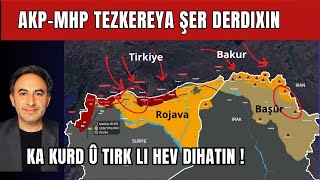 AKP-MHP tezkereya şer derdixin.  Li Bakur partiyeke nû ava dibe