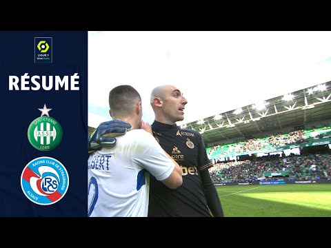 AS SAINT-ÉTIENNE - RC STRASBOURG ALSACE (2 - 2) - Résumé - (ASSE - RCSA) / 2021-2022