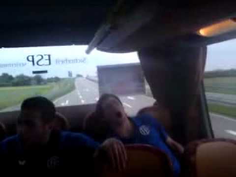 1. FC Pforzheim Busfahrt Auswärtssieg in Walldorf 29.05.2010