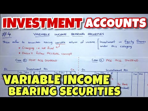 1 Investment Accounts Concept Format CA INTER By Saheb Academy