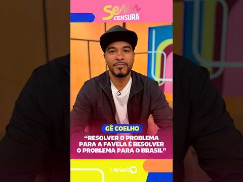 O escritor e pesquisador Gê Coelho explica por que investir nas favelas é investir no Brasil