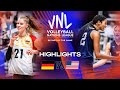 🇩🇪 GER vs. 🇺🇸 USA - Highlights Week 3 | Women's VNL 2023