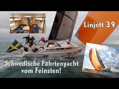 Schwedische Fahrtenyacht vom Feinsten! Linjett 39 im Test