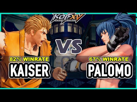 KOF XV 🔥 Kaiser (Ryo/Kyo/Terry) vs Palomo (Sylvie/Leona/Ryo)