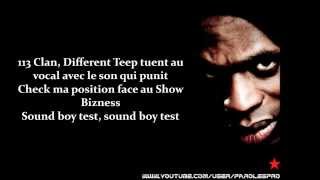 Kery James - 94 C&#39;est le Barça - Paroles