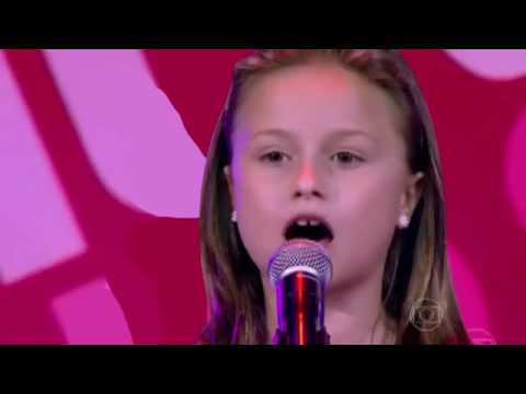 Rafa Gomes the voice Kids história de uma gata