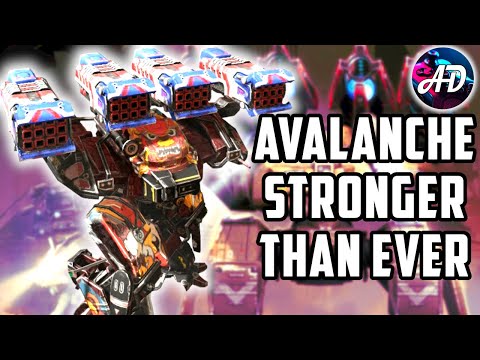 💥 [WR] BUFFED AVALANCHE Behemoth Much Stronger Than Before - Mk2 Maxed Gameplay | War Robots 6.0