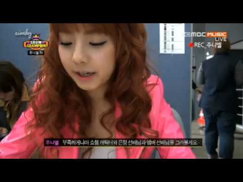 130508 Juniel TV with 15& Eli Eunjung Amber