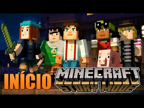 MINECRAFT STORY MODE: O INÍCIO DA AVENTURA! PT-BR #01 CAP.1