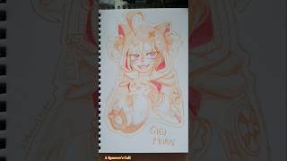 GIGI MURIN‼️🧡👧 part 1/4 #gigimurin #rkggk #イラスト #hololive #hololiveEN  #art #Justice #ホロライブ #ジジムリン